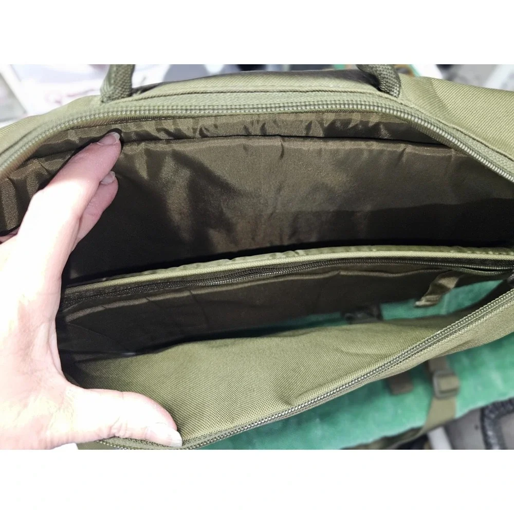 LAPG LA Police Gear Olive Green Tactical Messenger Shoulder Bag